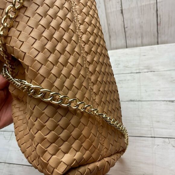 Grey Label The Pouch Leather with Metal Chain/Tan - Picture 10 of 12